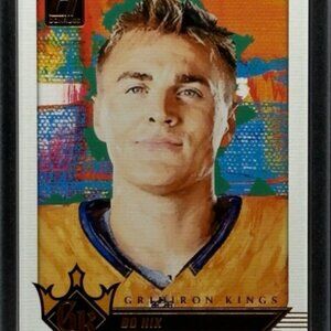 Bo Nix RARE ROOKIE RC CANVAS #6 INVESTMENT CARD SSP PANINI ROY BRONCOS MINT